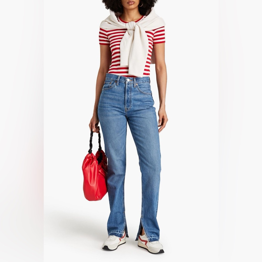 RE/DONE 70s high-rise bootcut jeans